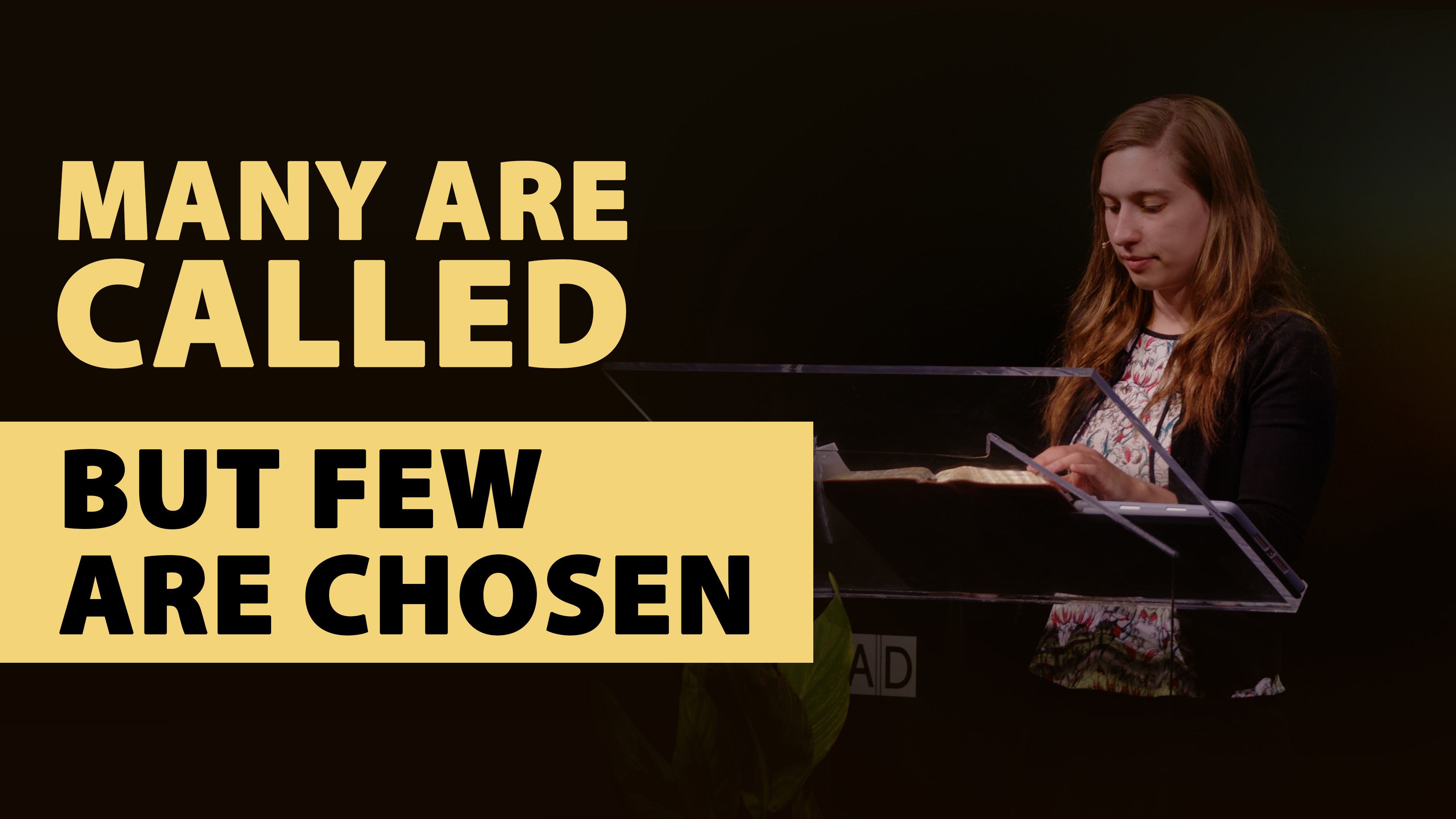 Many Are Called, But Few Are Chosen – Part 3 | Tabea Drebit