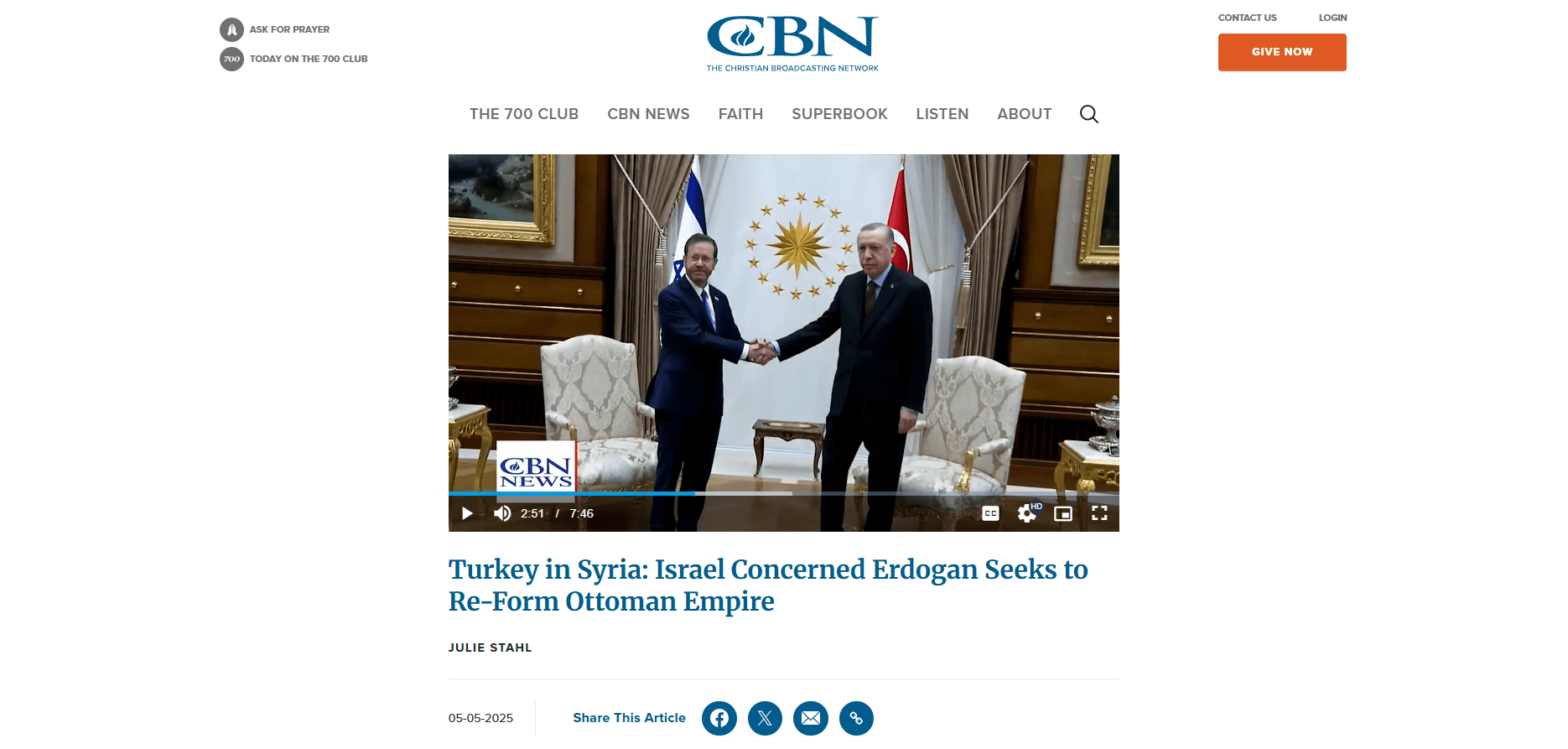 Turkey in Syria: Israel Concerned Erdogan Seeks to Re-Form Ottoman Empire