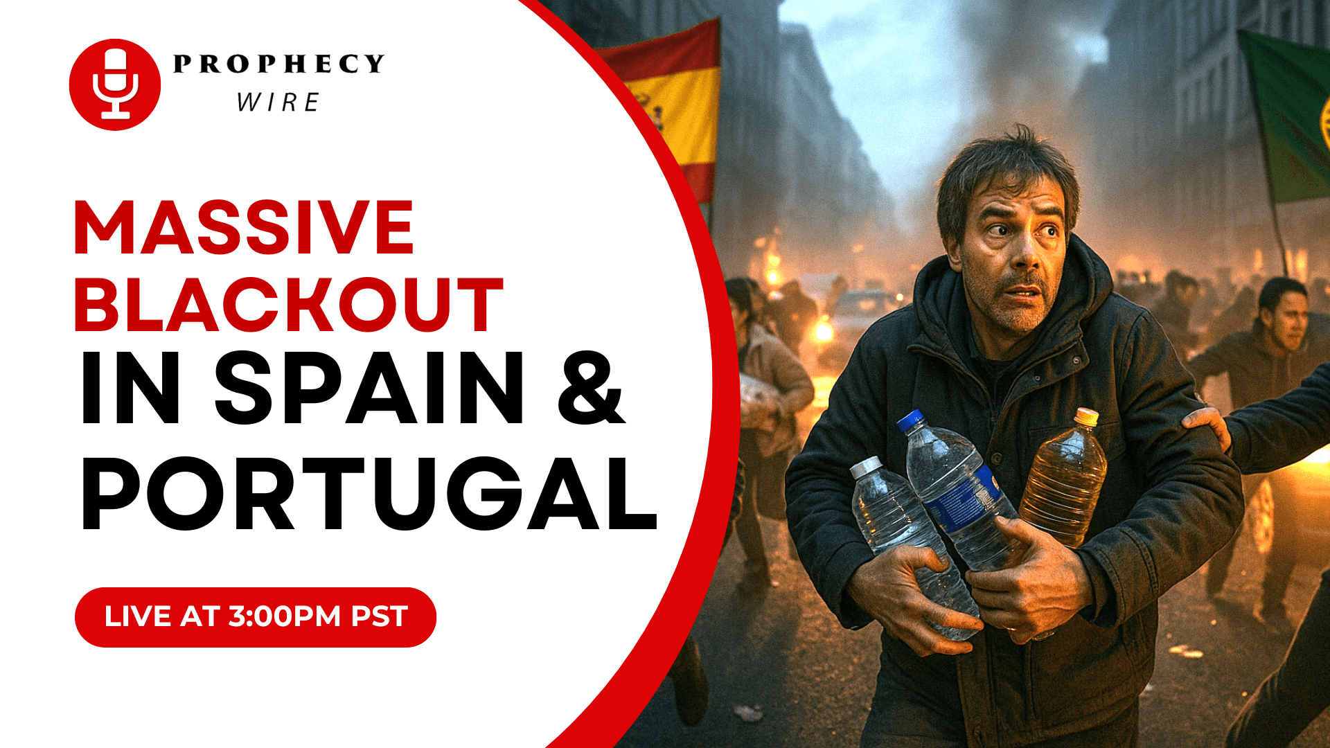 Massive Blackout in Spain & Portugal