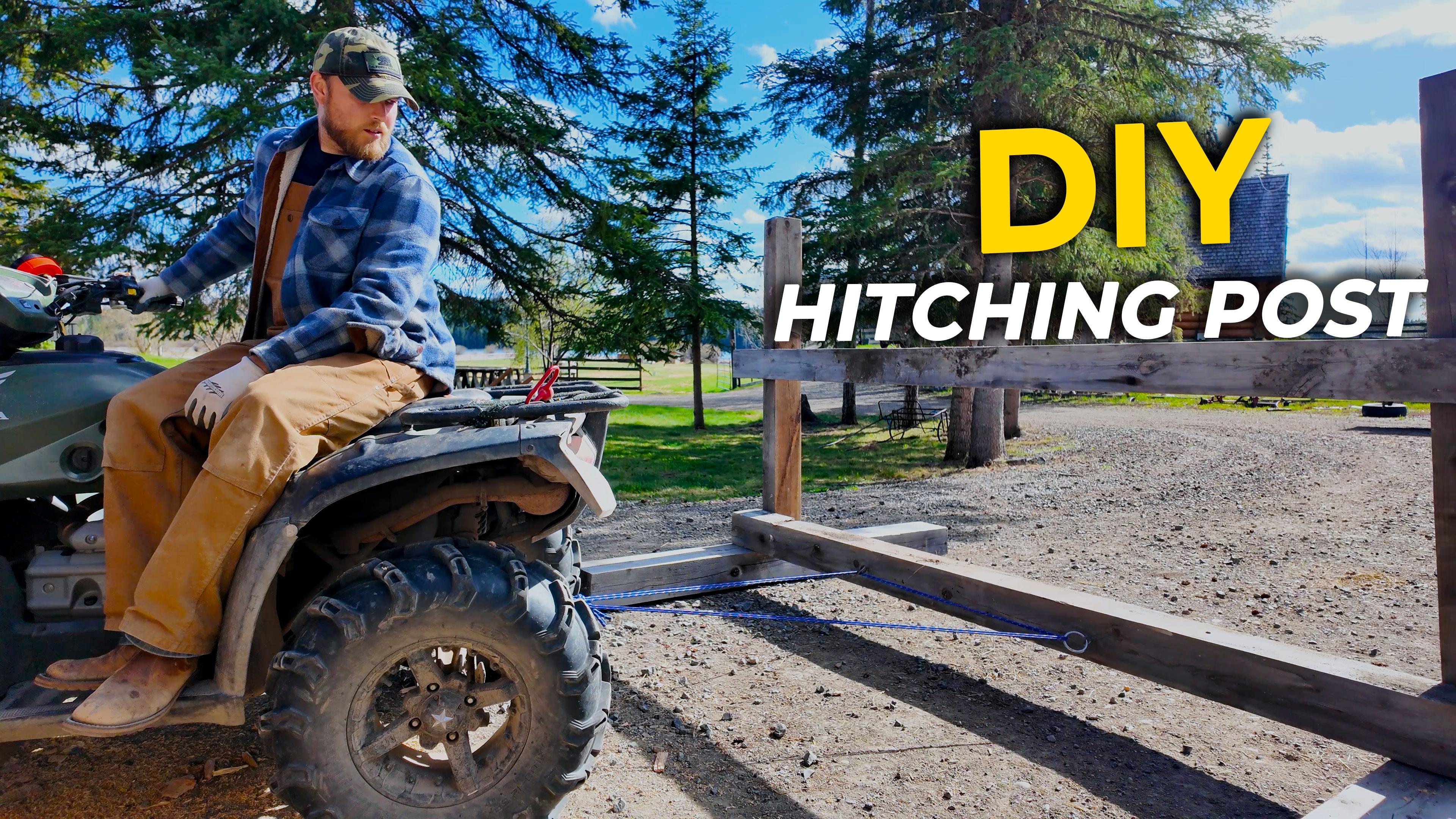 DIY Hitching Post
