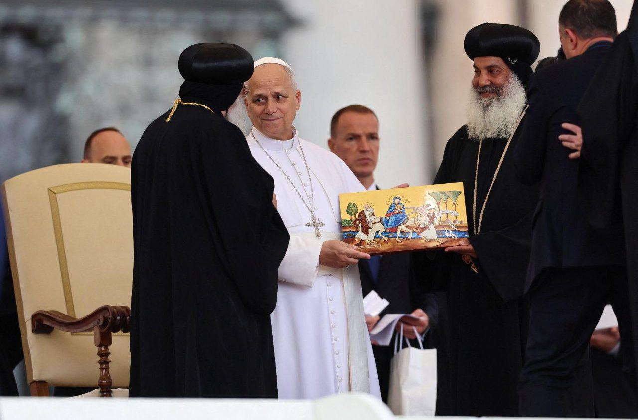 Pope to Tawadros II: In a world afflicted by conflict, Christians must witness unity
